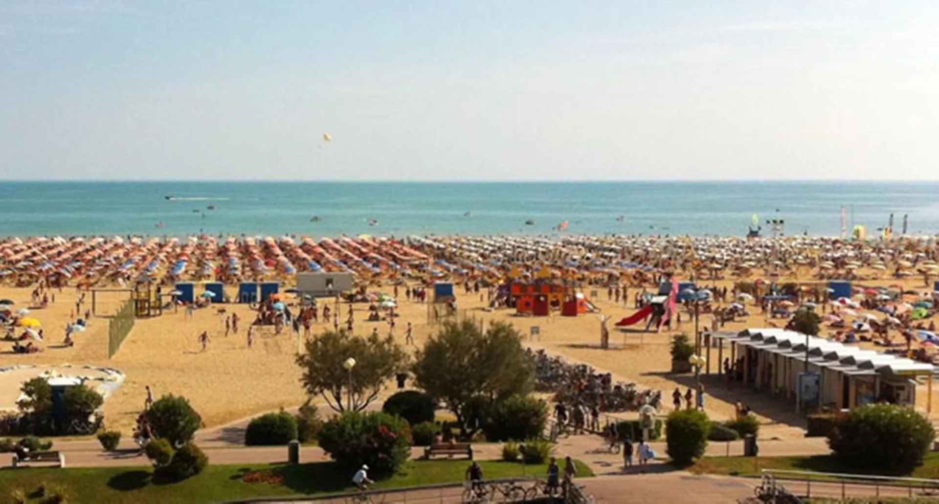 Enjoy Our Spacious Sea View Terrace In Bibione